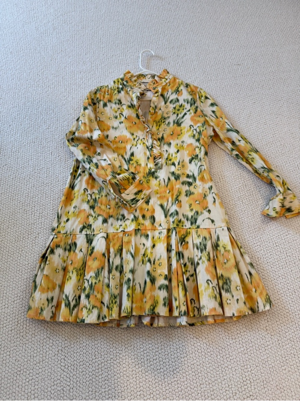 TUCKERNUCK TATE DRESS YELLOW FLORAL
